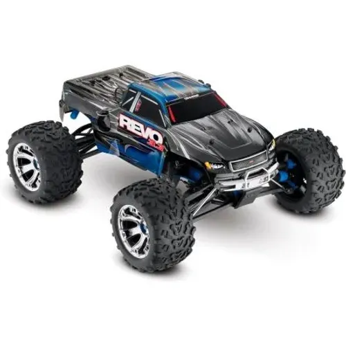 AUTOMODELO TRAXXAS 1/10 REVO 3.3 NITRO RTR 4WD TSM TQI BLUE 53097-3
