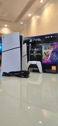 PS5 slim 812gb mídia digital conservado