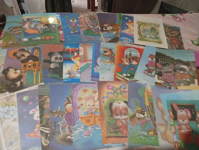 Papéis de cartas dos anos 90