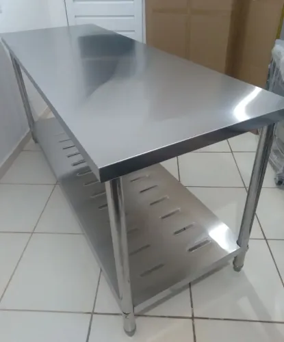 Mesa de inox Grande industrial Nova