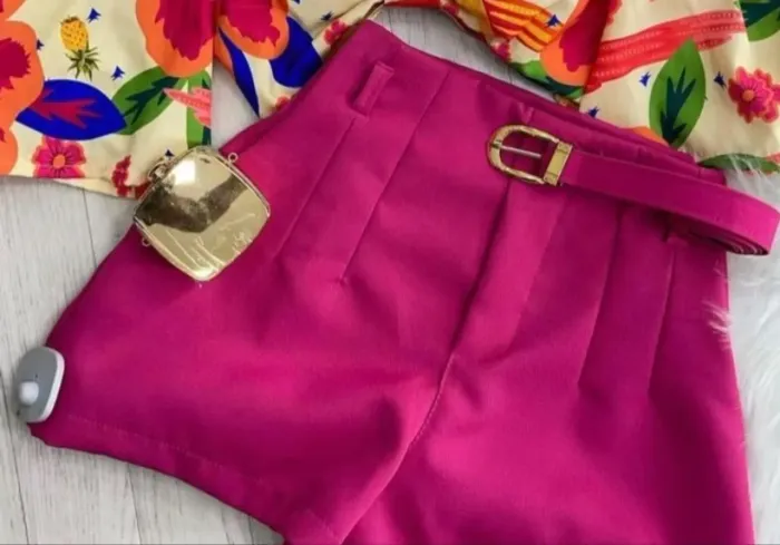 Short com Cinto Alfaitaria GG