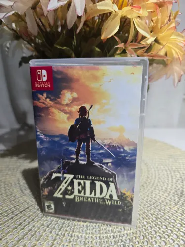 Zelda breath of the wild Nintendo switch aceito cartão e trocas 
