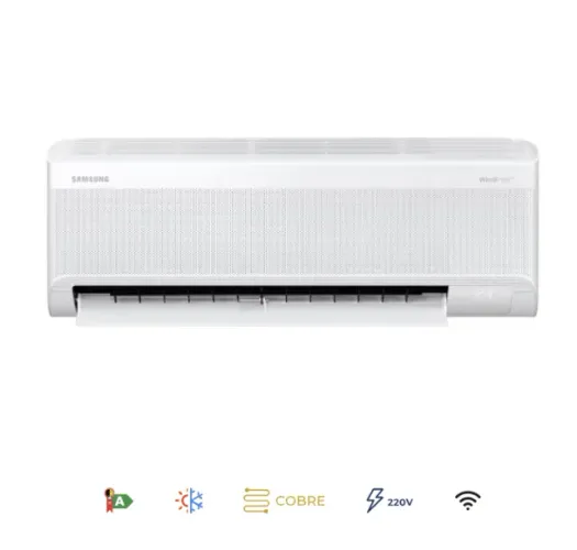 Ar-Condicionado Split Inverter 12000 BTUs Samsung Quente e Frio WindFree AI Pro