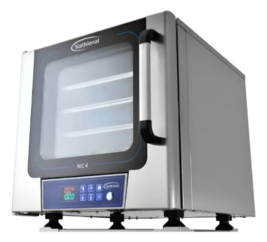 Forno Convecção Profissional Panificação Confeitaria Nc4 Bandejas 35x35cm