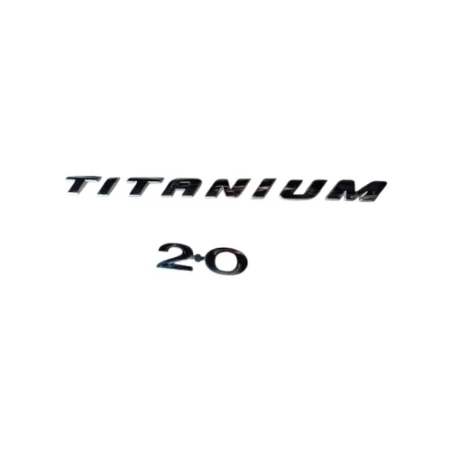 Emblema tampa traseira Titanium 2.0 Ford Focus 2015 2016