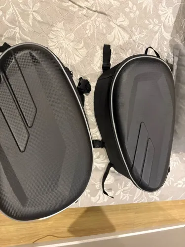 Bolsa lateral de moto