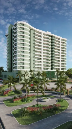 Apartamento no Condomínio The Palms com duas suítes