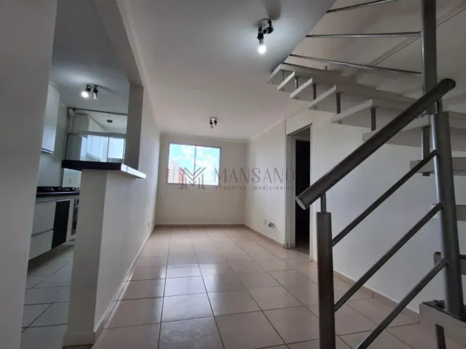 Cobertura para aluguel com 115 m² e 2 quartos em Jardim Panorama, Bauru - SP