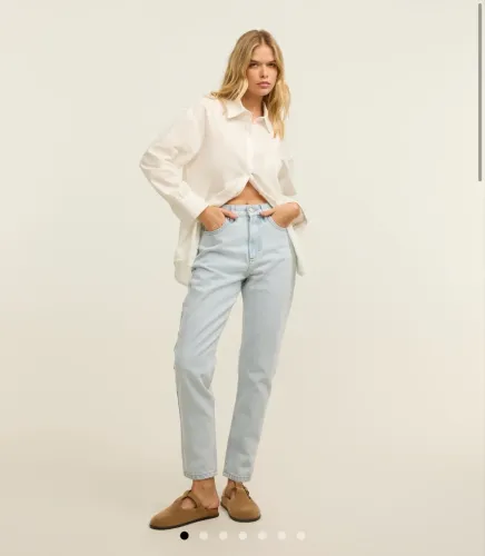 Calça Mom Jeans - 4 lavagens disponíveis - Renner