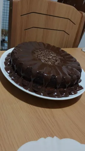 Bolo vulcão