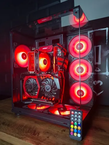PC Gamer Intel | GTX 1050 Ti 4GB | 16GB RAM | RGB Full Glass