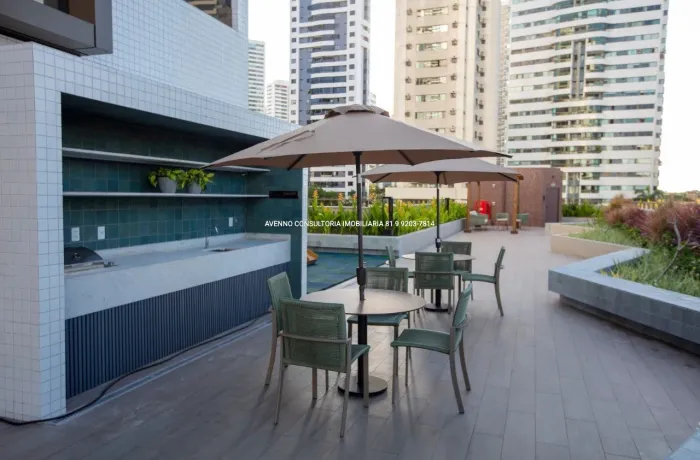 Proprietário vende partamento com 2 quartos sendo 1 suite 50,51m² no Icon Boa Viagem