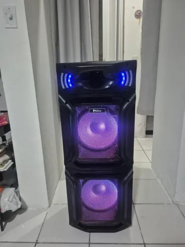 Caixa de Som Philips Modelo PCX 15000 Bluetooth