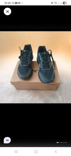 Tênis preto mizuno Raijuu 2, masculino n° 43