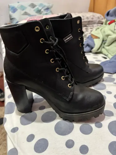 Bota preta cano longo 