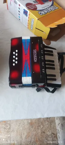 Acordeon infantil turbinho