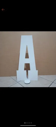 Letras de 60cm MDF para eventos