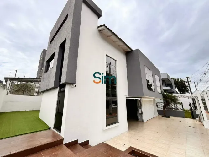 Casa à venda no Jardim Europa, Chapecó 3 dormitórios, 1 suíte, acabamento em porcelanato