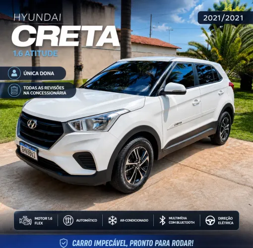 Hyundai Creta Attitude 1.6 16V Flex Aut. 2021