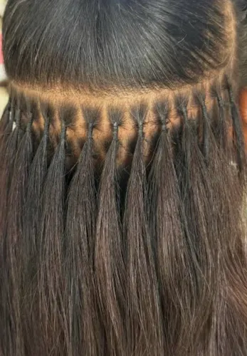 Colocação de mega hair!