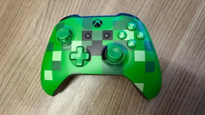 Controle Xbox One S Edição Minecraft