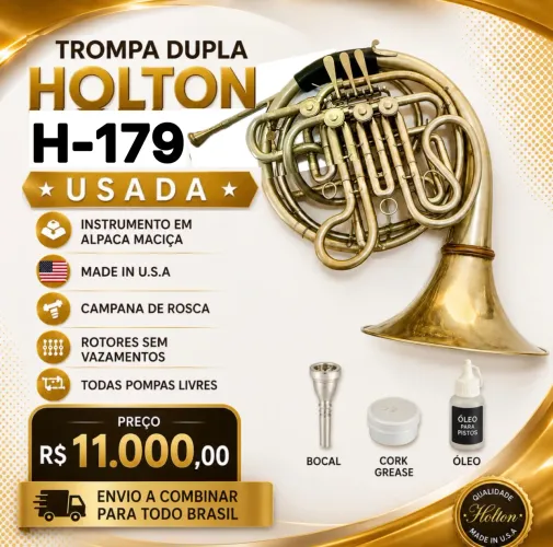 TROMPA DUPLA HOLTON H179 ALPACA