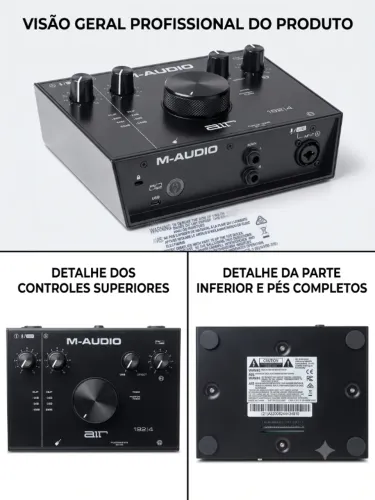 Interface de Audio M-AUDIO 192|4