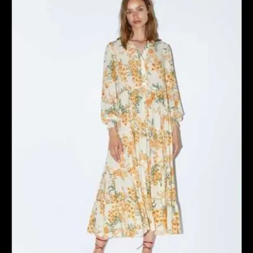 Vestido longo zara P