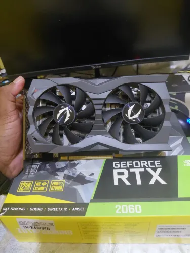 Placa de Vídeo RTX 2060 12GB ZOTAC