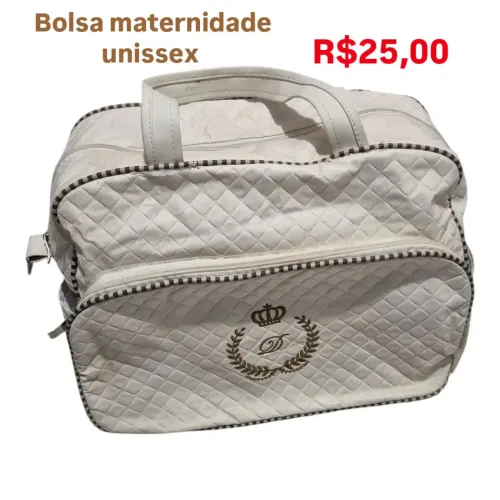 Bolsa maternidade unissex