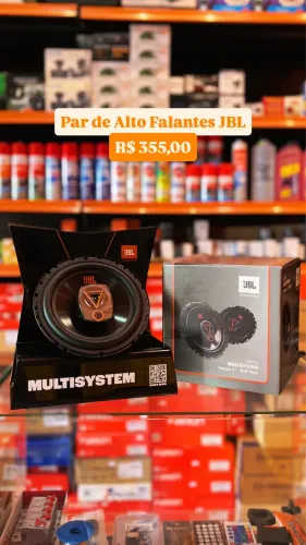 Som automotivo e acessórios NOVOS - multimídia, câmera e sensor