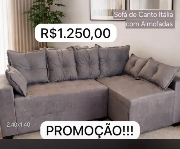 Sofá Na Promoção Até esse Mês Braço Longo