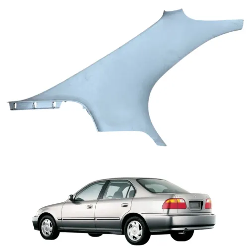 Acabamento Coluna Tras Esquerda Civic Lx 1998 1999 2000 2001