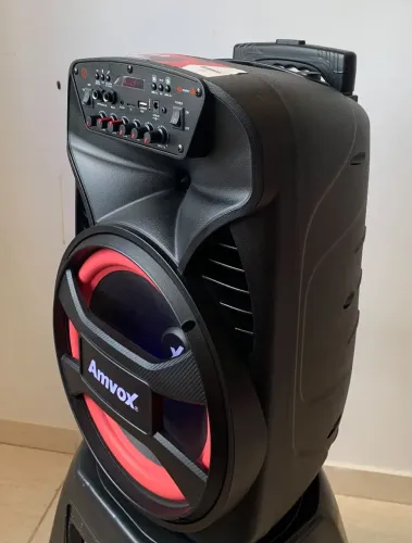 Caixa de Som Amplificada Amvox 480w