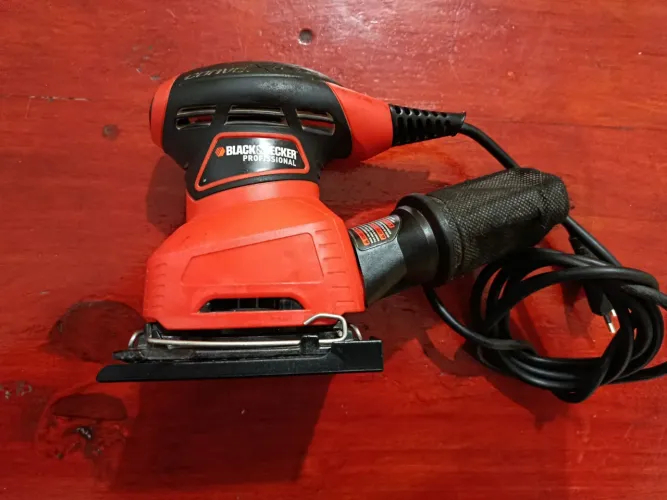 Lixadeira orbital Black Decker 110v, sp zona sul
