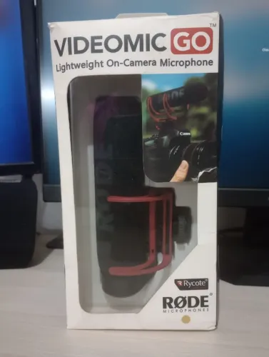 Microfone Rode Videomic Go para Câmeras