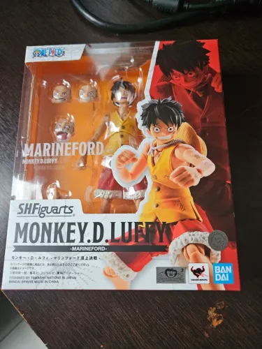Luffy marineford sh figuarts lacrado