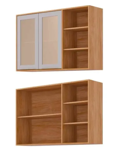 Armário Aéreo Brilhante 1.20cm - Entrega Rápida