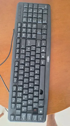 Teclado faltando uma tecla