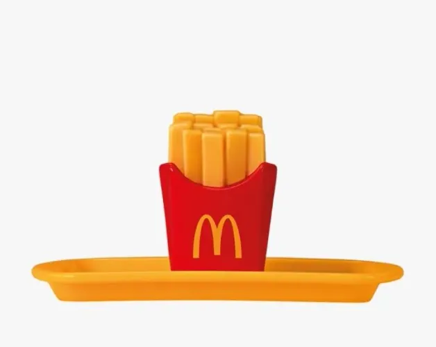 Little Mcdonalds Miniaturas Mini Fritas Nova Na caixinha