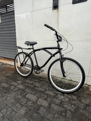 Bicicleta caiçara cubos de rolamentos revisada com nota 