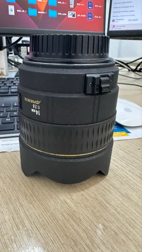 Lente 14mm 2:8 sigma para CÂNON