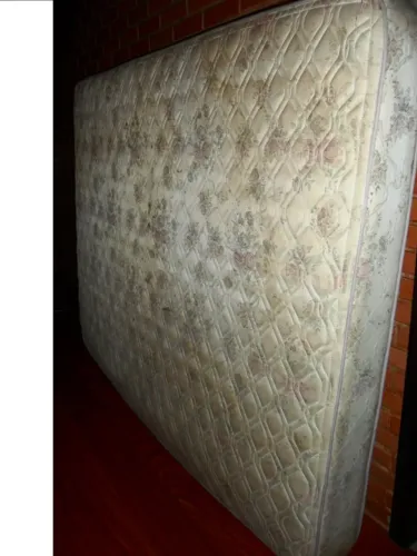 Colcão Probel Casal Queen 198x156x20, Revestiemnto artesanal florido