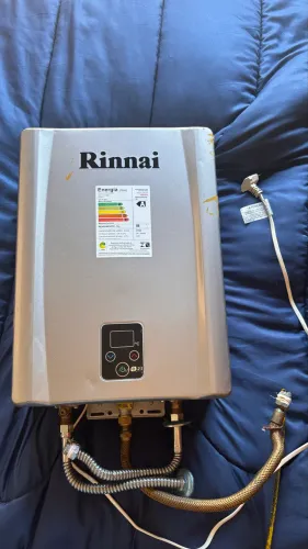 Aquecedor a Gás Rinnai E21 21L GN | Apenas 6 Meses de Uso | Funcionando