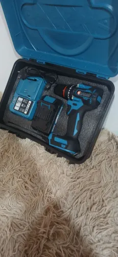 Parafusadeira 60v com mandril de ferro ( PROMOÇÃO )