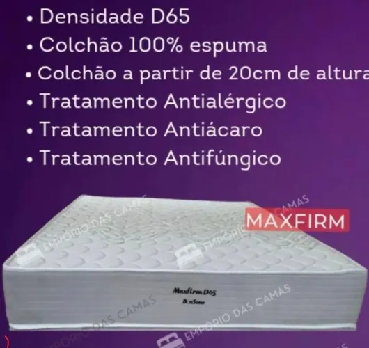 Colchao ortopédica queen size R$ 1.425 ou king size R$ 1.745 casal R$ 1.065,0 bonsono d65 