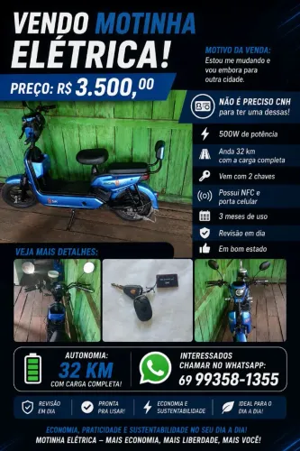  Scooter elétrica