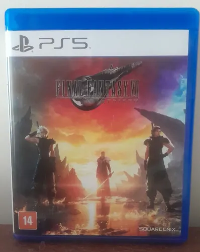 Final Fantasy VII Rebirth Jogo Ps5 Mídia Física Original Seminovo