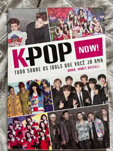 Livro Kpop Now! Curiosidades sobre os grupos