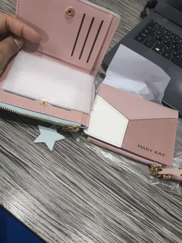 Carteira Personalizada MaryKay rosa ?